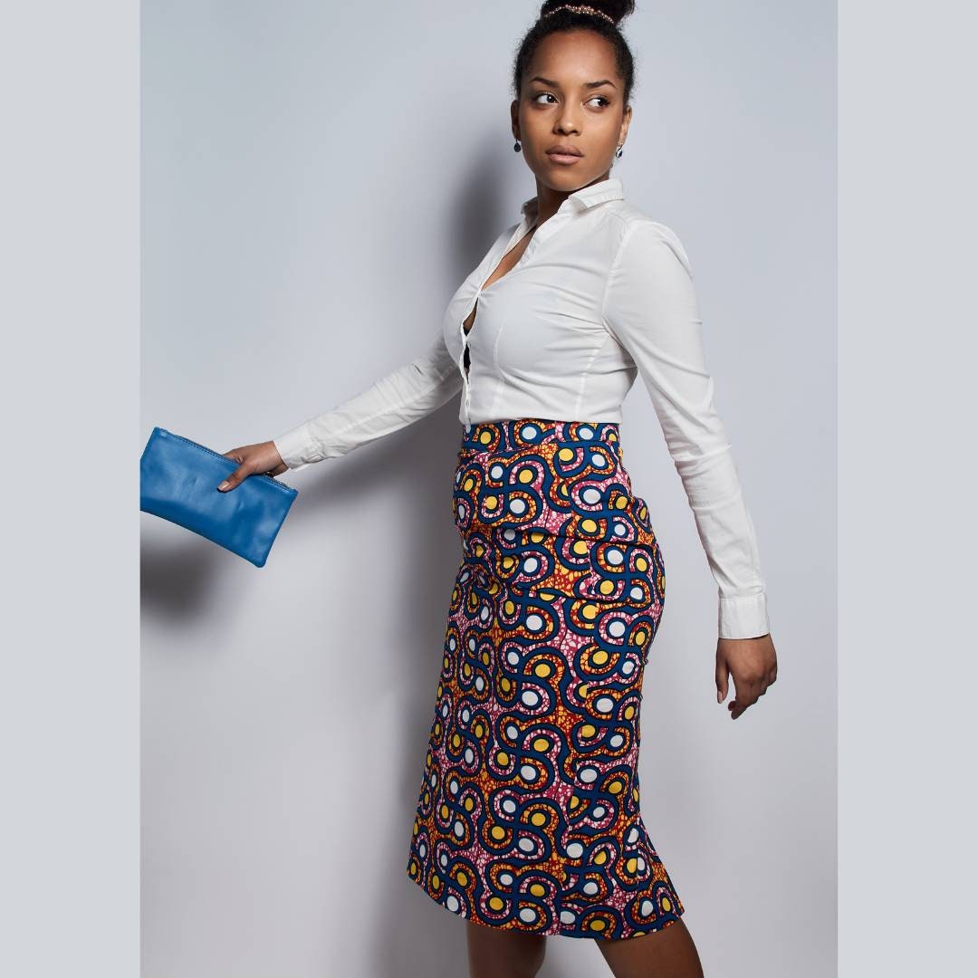 Ankara Pencil Skirt: African Print Formal Wear – MADE INSIDE