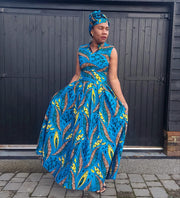 Luna Turquoise Dress