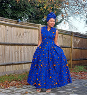 Luna Blue Dress