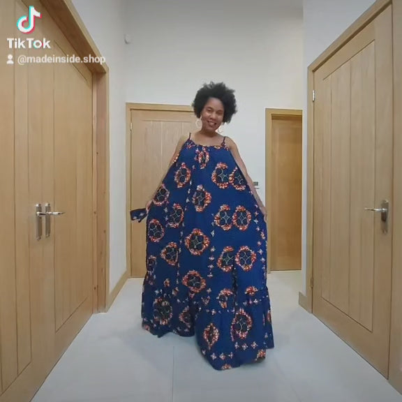 Load video: Bula Maxi Dress