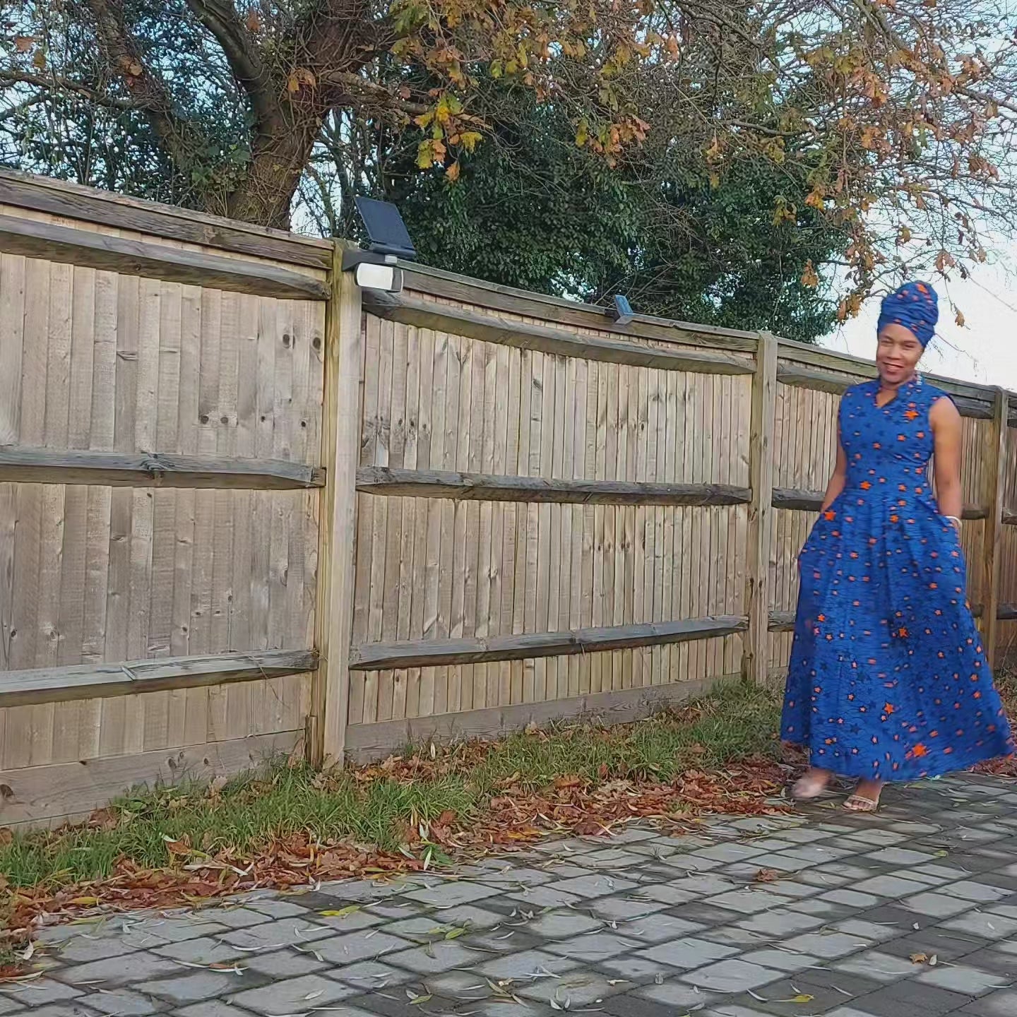 Load video: Luna Blue Dress