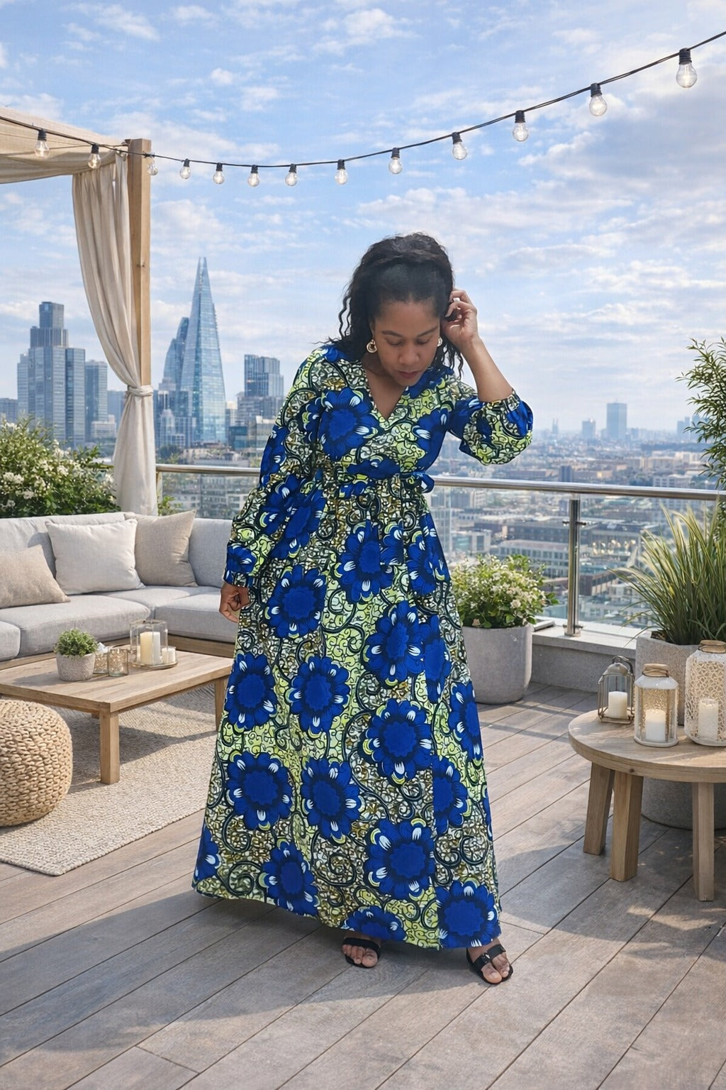 The Resilience Dress/MADE INSIDE women's luxury dress UK