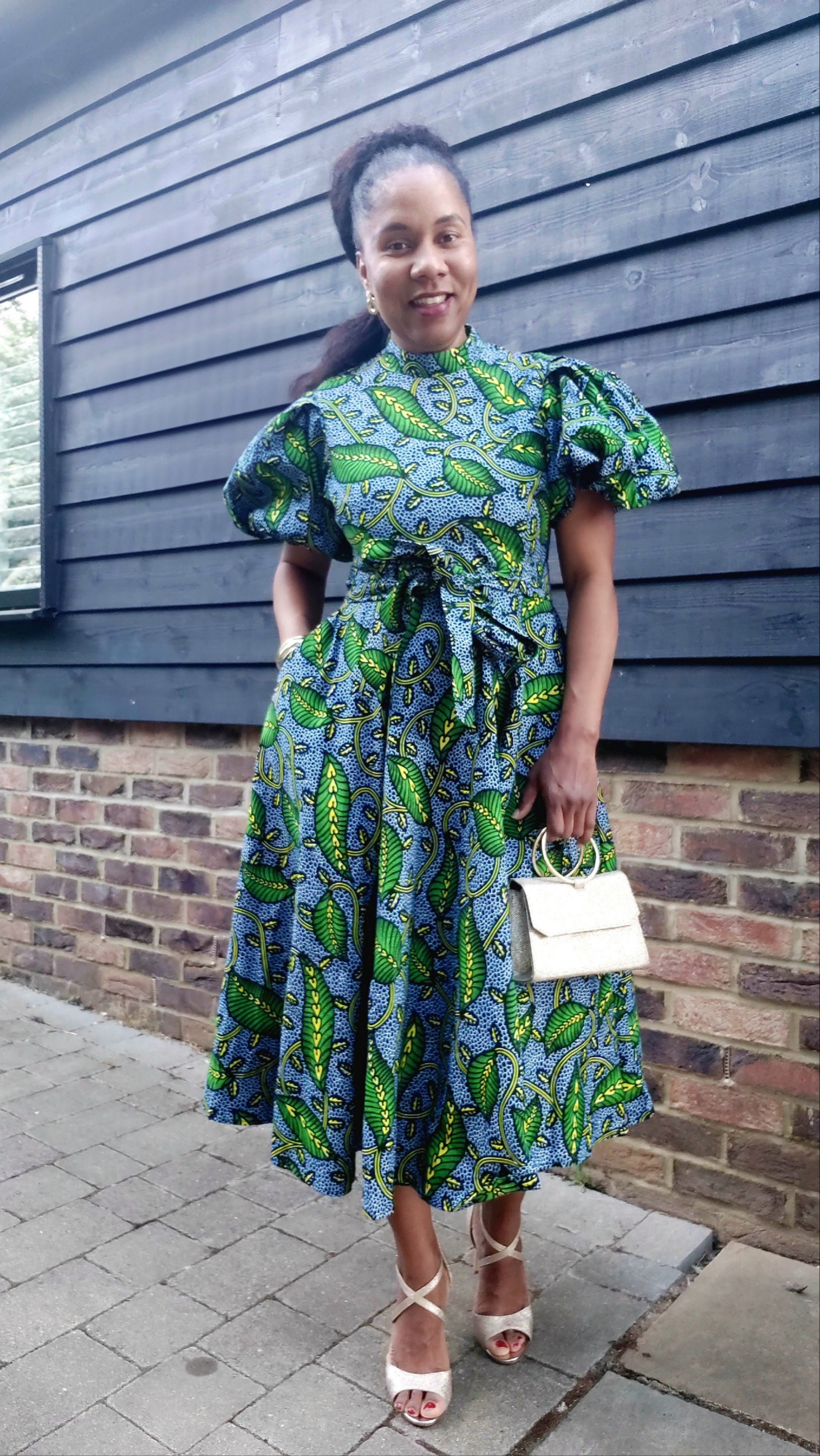 Lily Puff Sleeves Dress