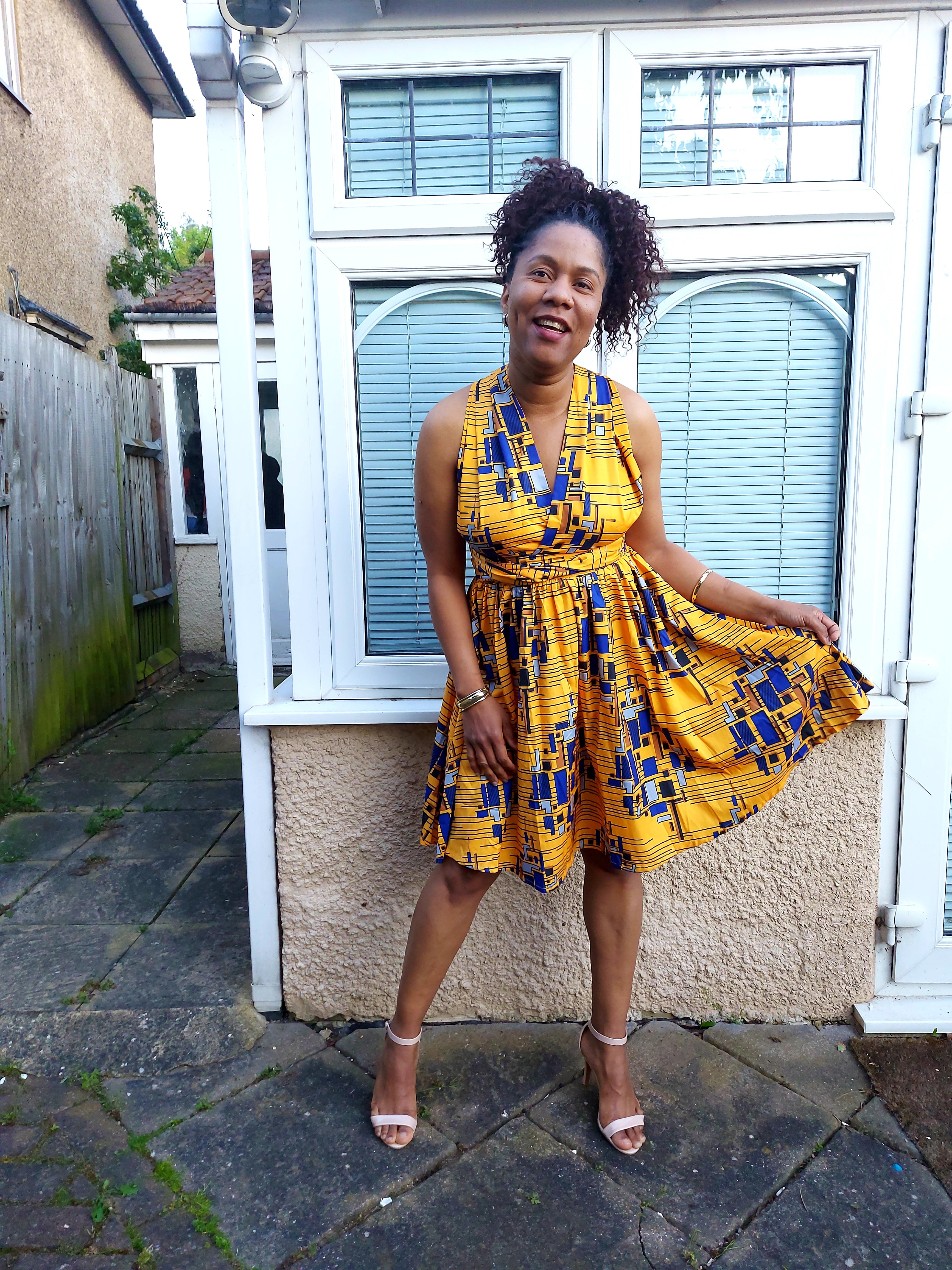Gore Yellow Dress