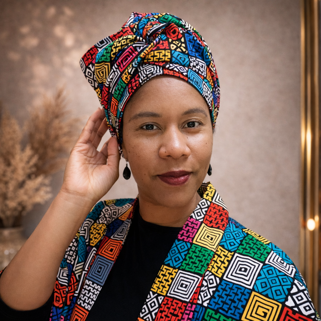 African print headwraps/MADEI NSIDE