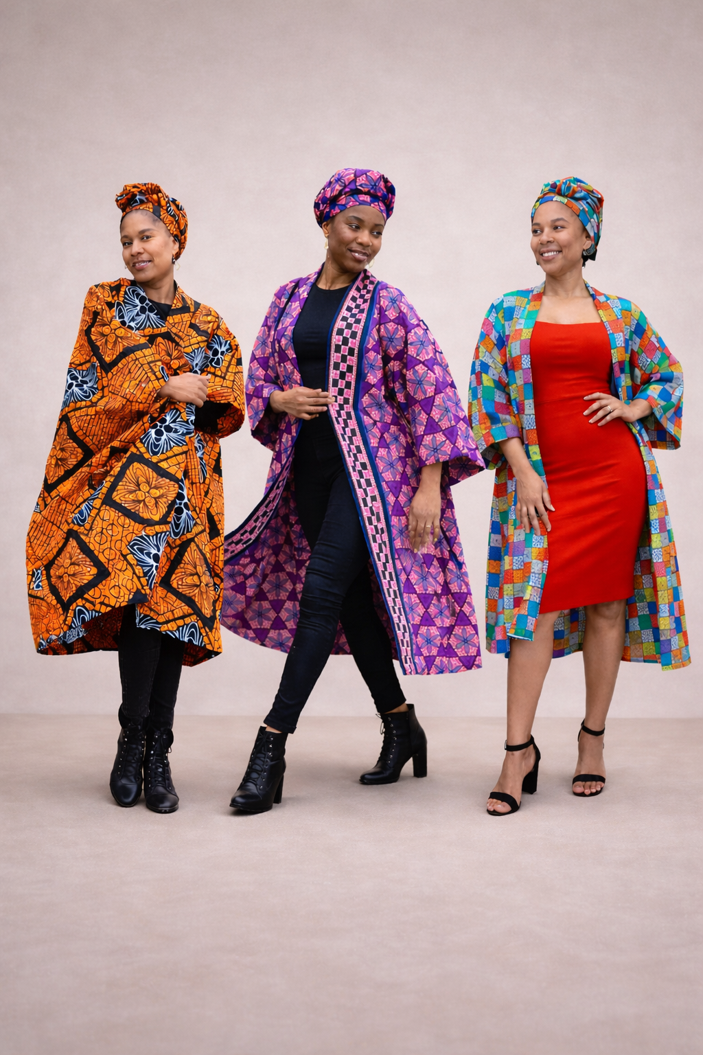 Ankara Kimono Collection
