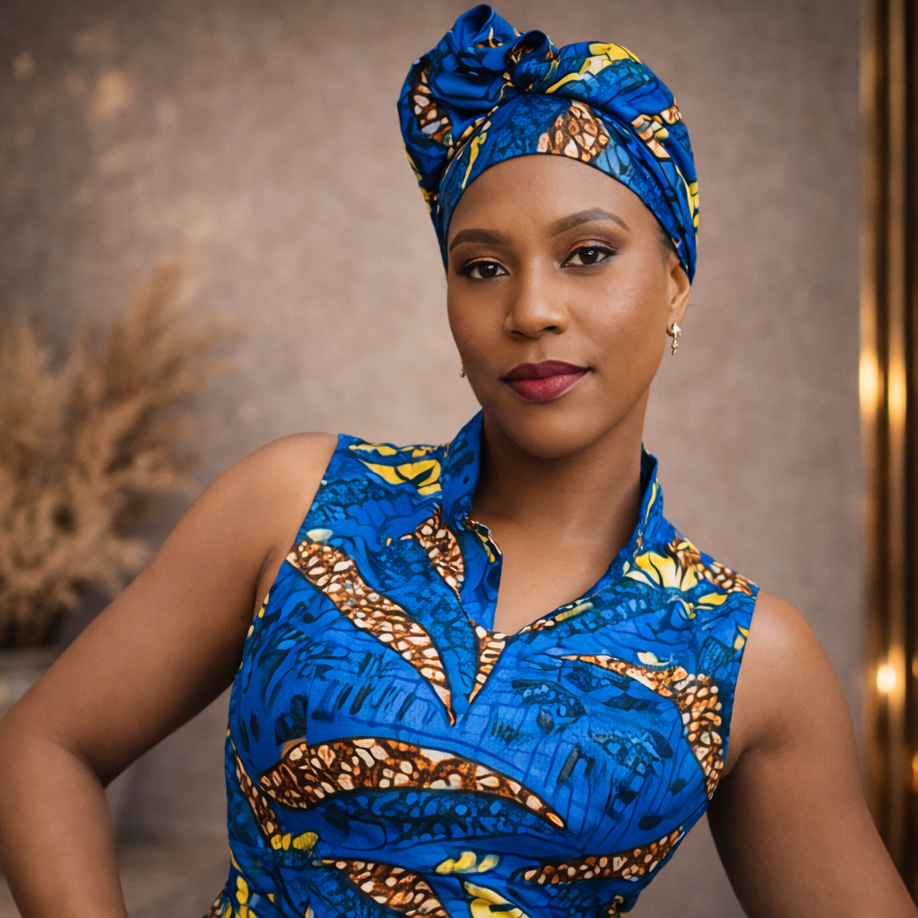 African print headwraps/MADEI NSIDE