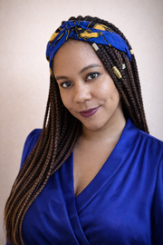 Vibrant Ankara headband: African Print Head Wrap