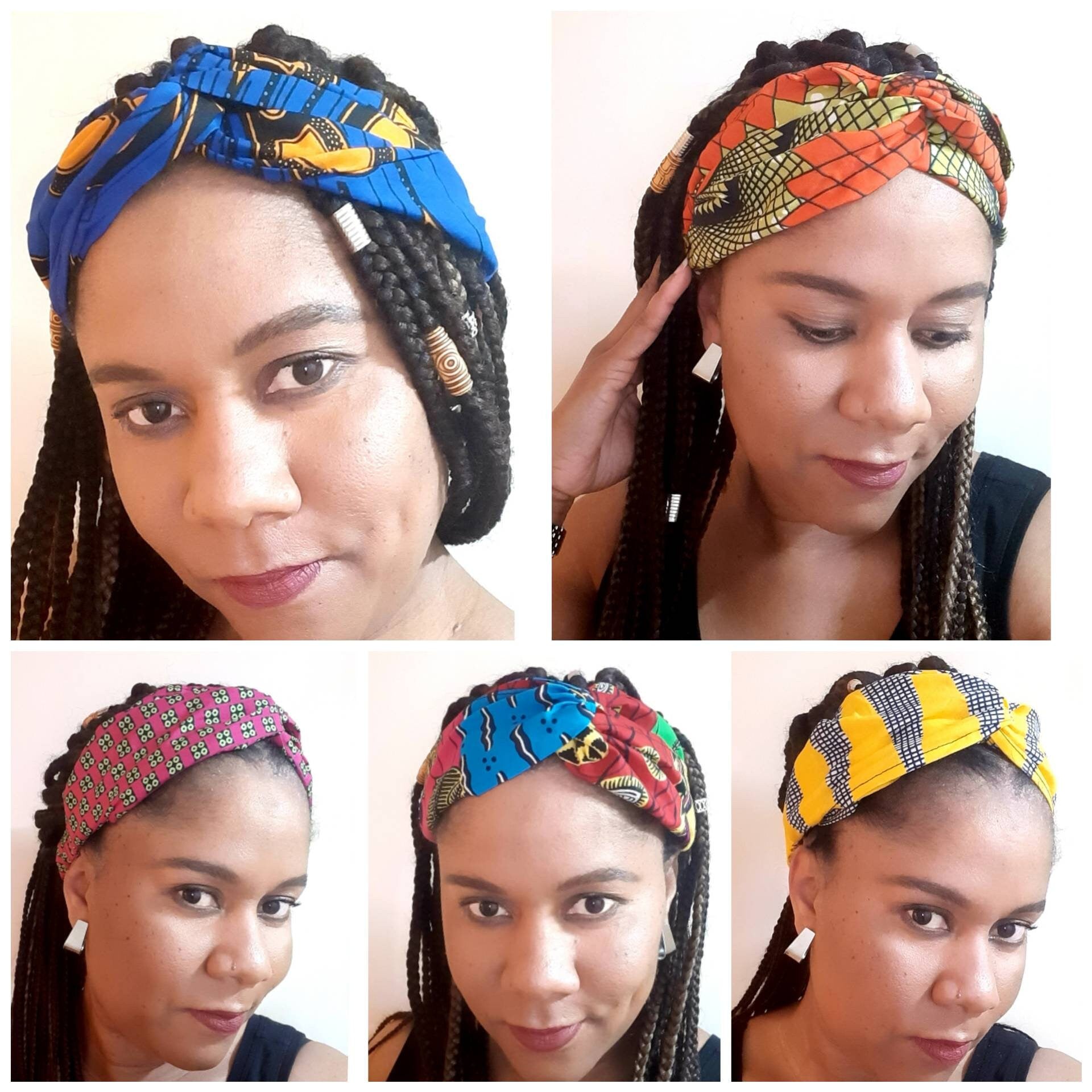 Ankara headbands