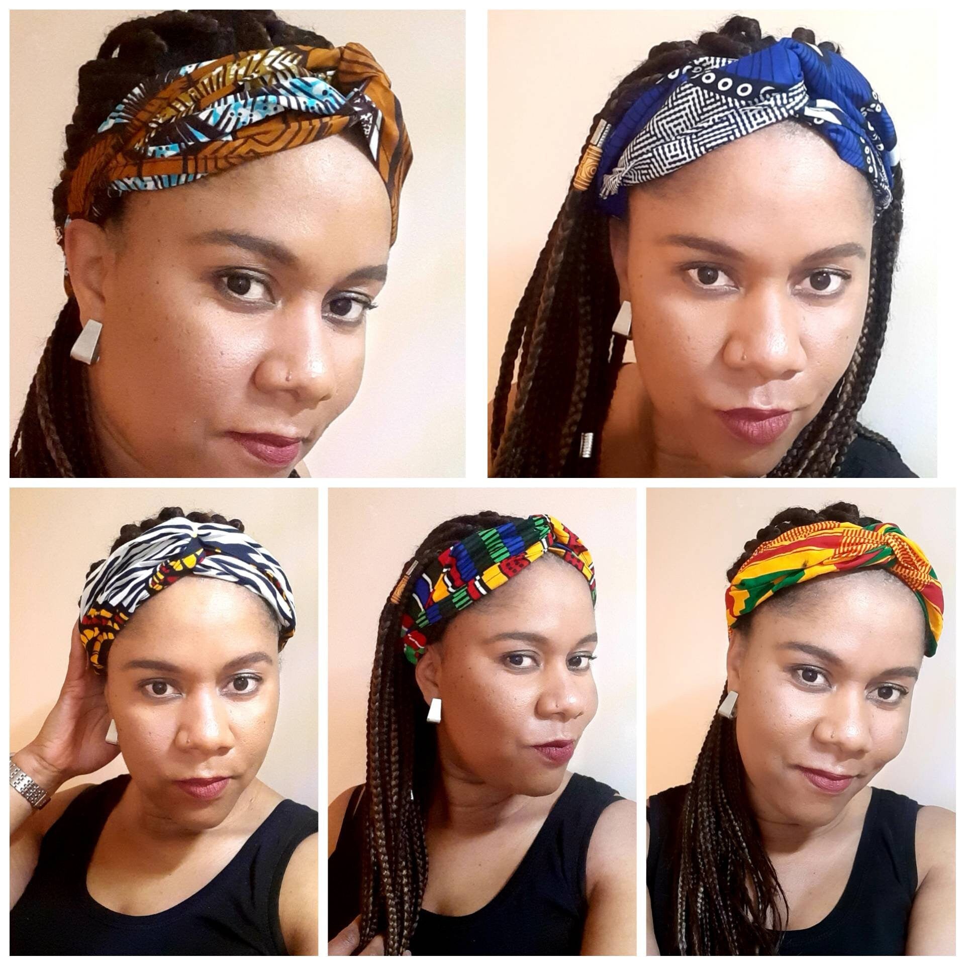 Ankara headbands